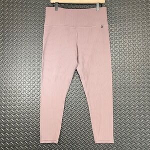 Athleta Alicia Keys Women's Pull On Corduroy Brown Leggings Pocket Size‎ 1X